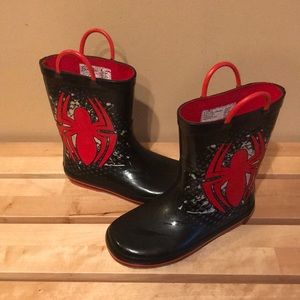 Boys Marvel spider man Rain Boots